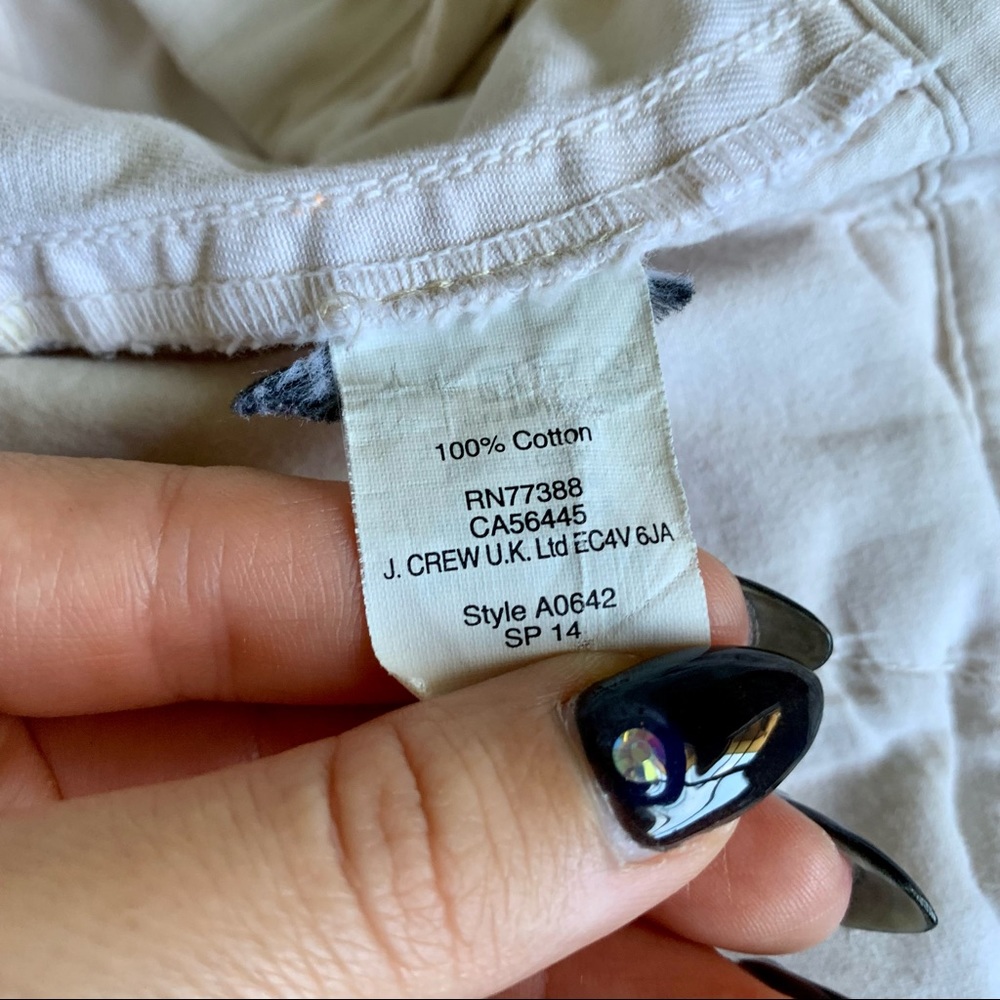 Madewell Cropped Rivington Trousers: Rip and Repair Edition - Picture 9 of 9